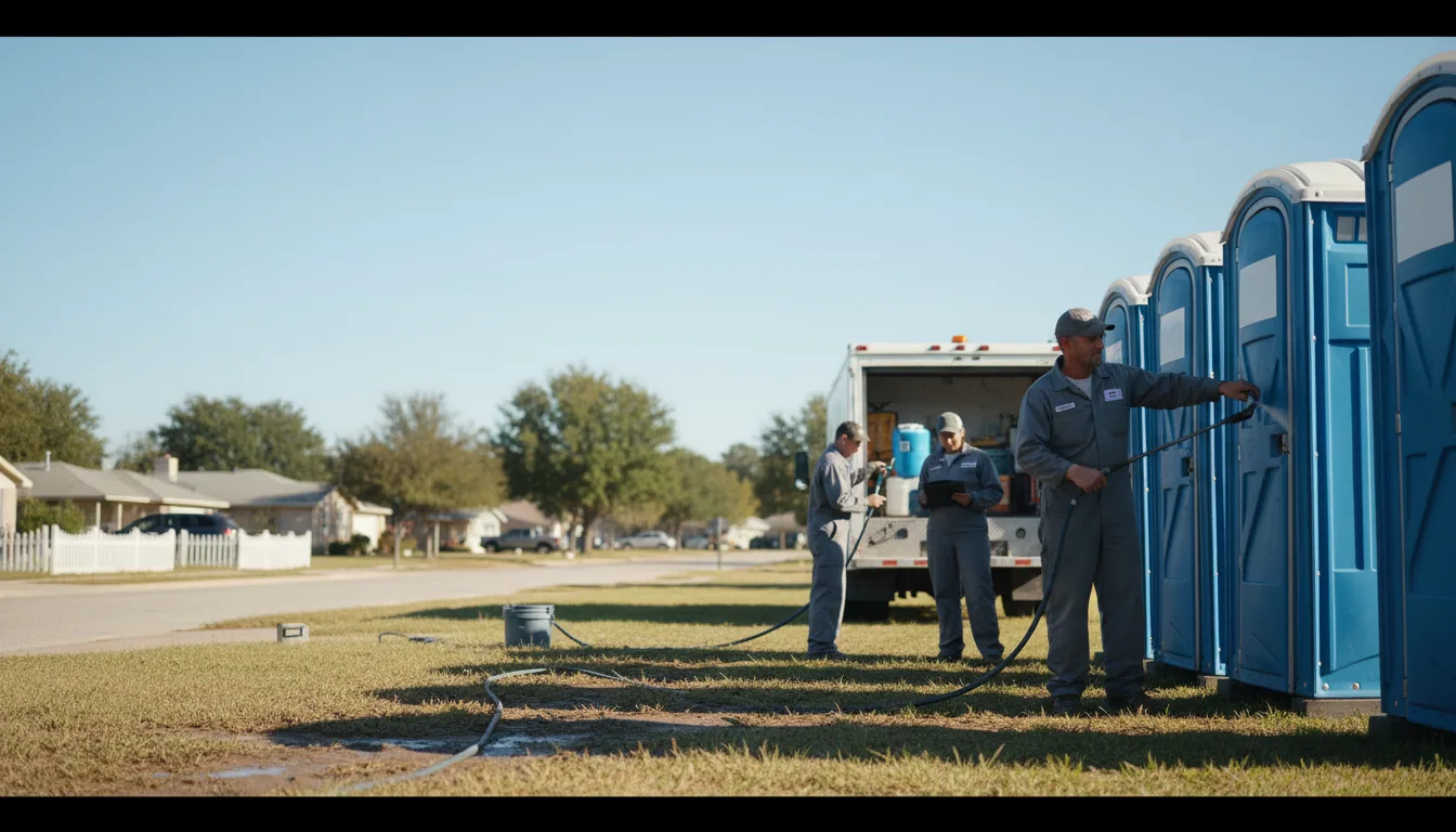 Long-Term Portable Toilet Rental in Frenchmans Bayou, AR near me